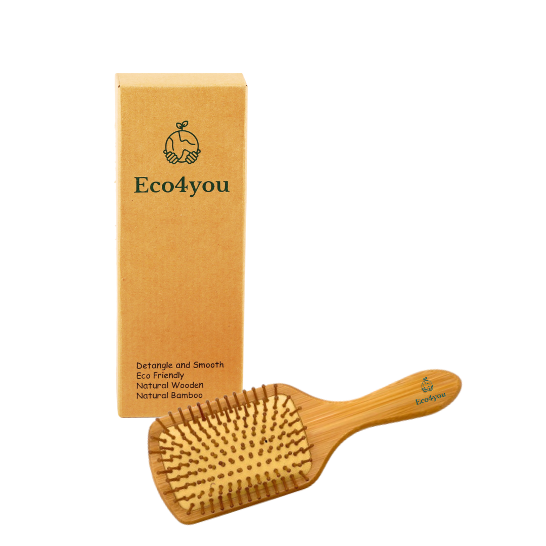 Eco4you Bamboo Hair Brush - Square