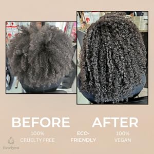 Eco4you 5-in-1 Curl Defining Brush – Trident-Handled Detangler for Wet & Dry Hair, Organic Styling Brush for Curly, Wavy & Damaged Hair – Reduces Frizz, Made from Natural Wheat Straw (Pink)